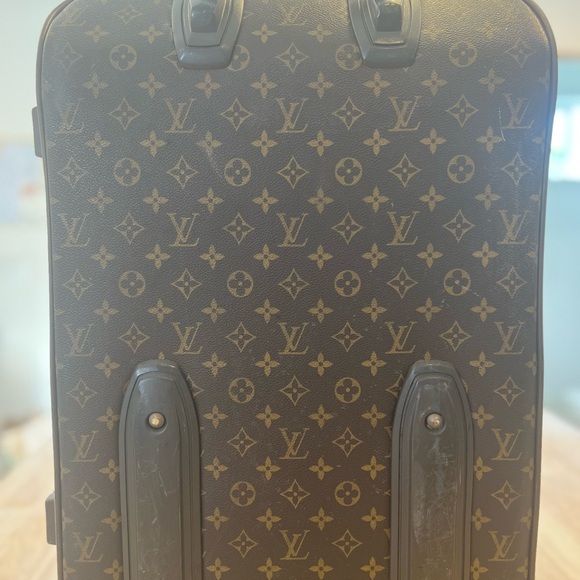 Louis Vuitton suitcase with wheels, authentic monogram carryon - Picture 7 of 13